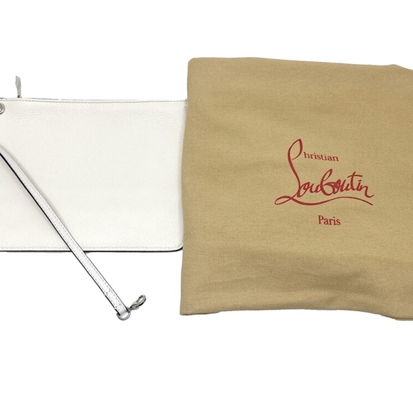 EUC-Christian Louboutin Spike Studs Kabata Love Tote w/COA - Picture 11 of 13